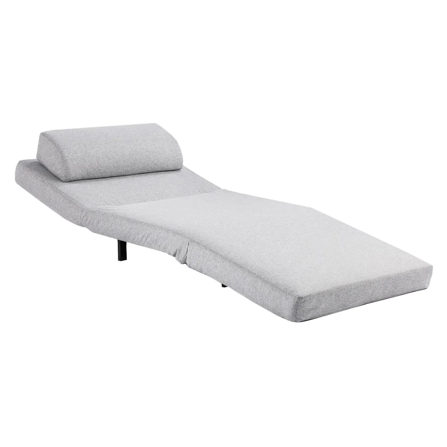 Fauteuil convertible pivotant - gris