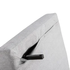 Fauteuil convertible pivotant - gris