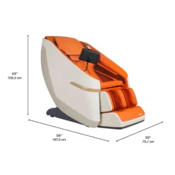 Fauteuil de massage berçant avec écran tactile - 2D