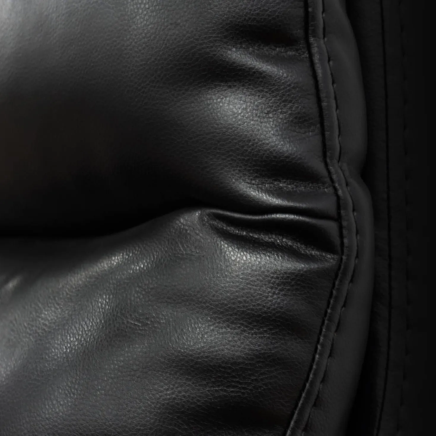 Fauteuil inclinable électrique avec rangement, porte-gobelets et éclairage DEL - noir