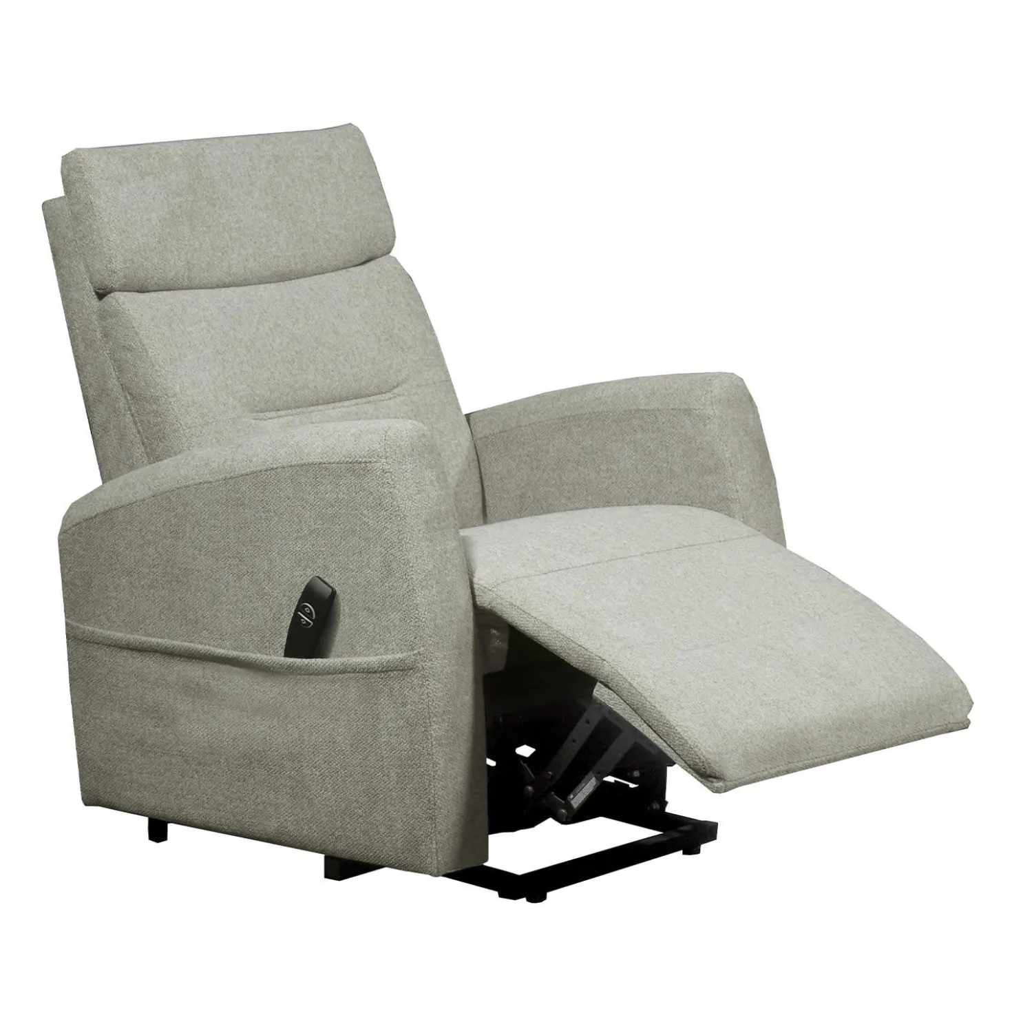 Fauteuil lève-personne inclinable motorisé - beige