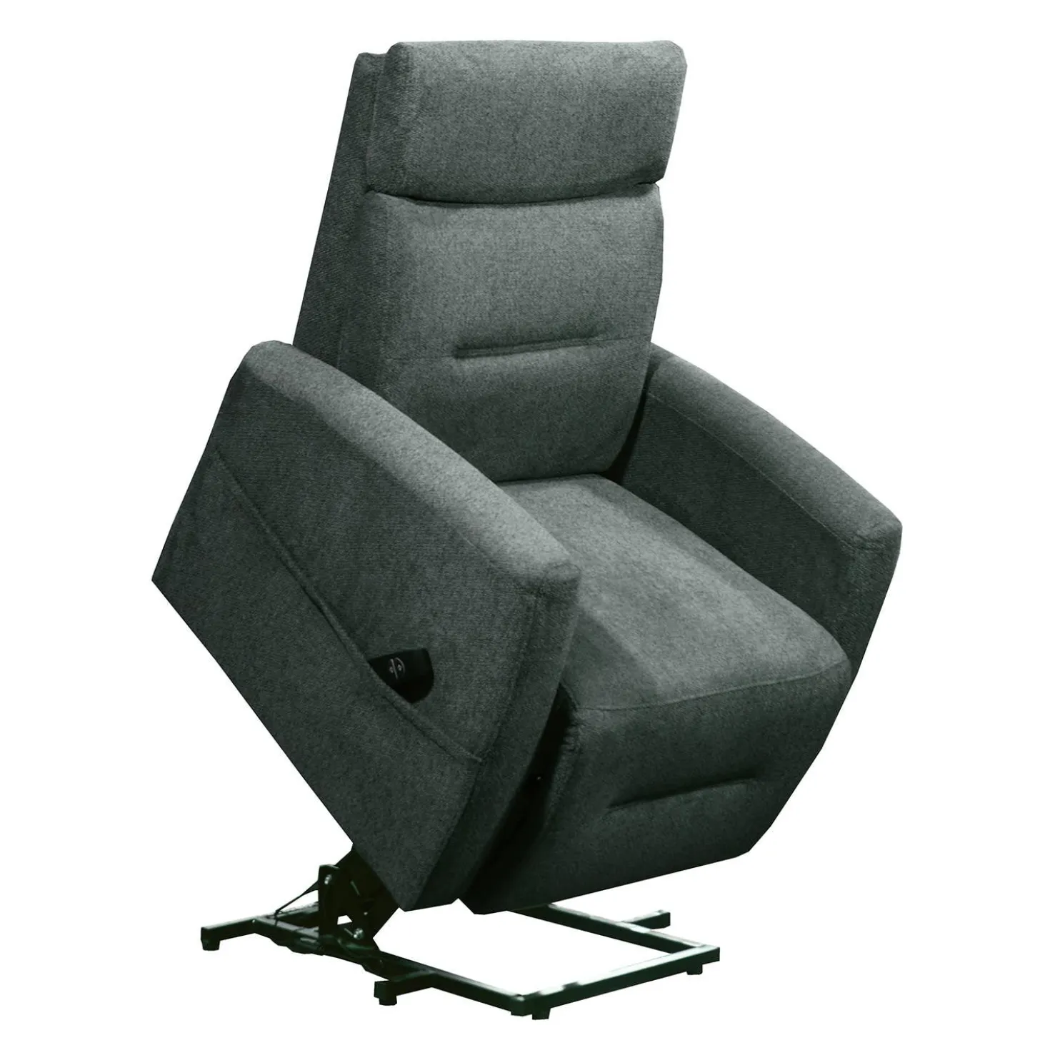 Fauteuil lève-personne inclinable motorisé - gris