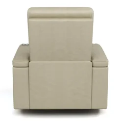 Fauteuil modulaire électrique inclinable avec massage, chaleur et porte-gobelets rétractables