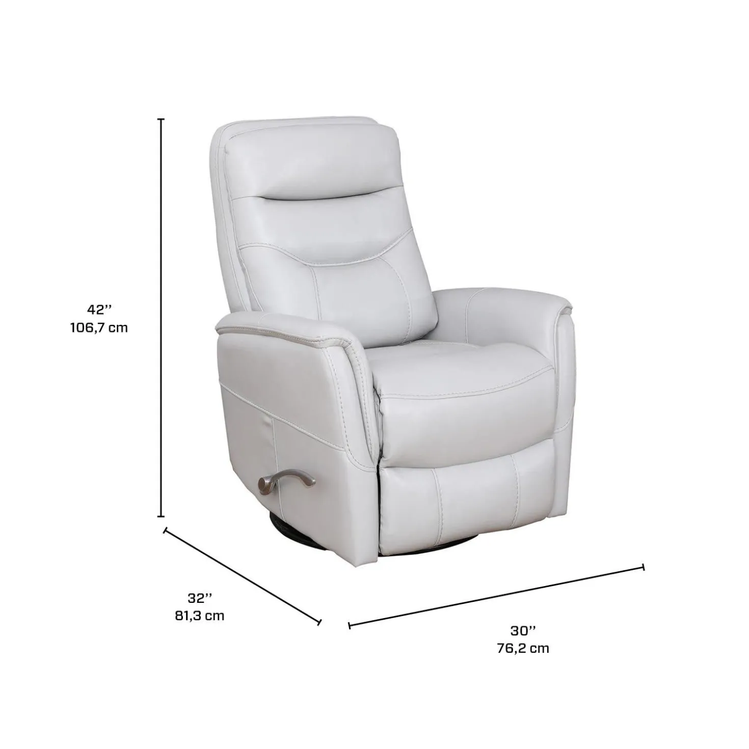 Fauteuil pivotant inclinable
