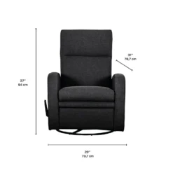 Fauteuil pivotant inclinable