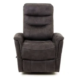 Fauteuil pivotant inclinable en tissu