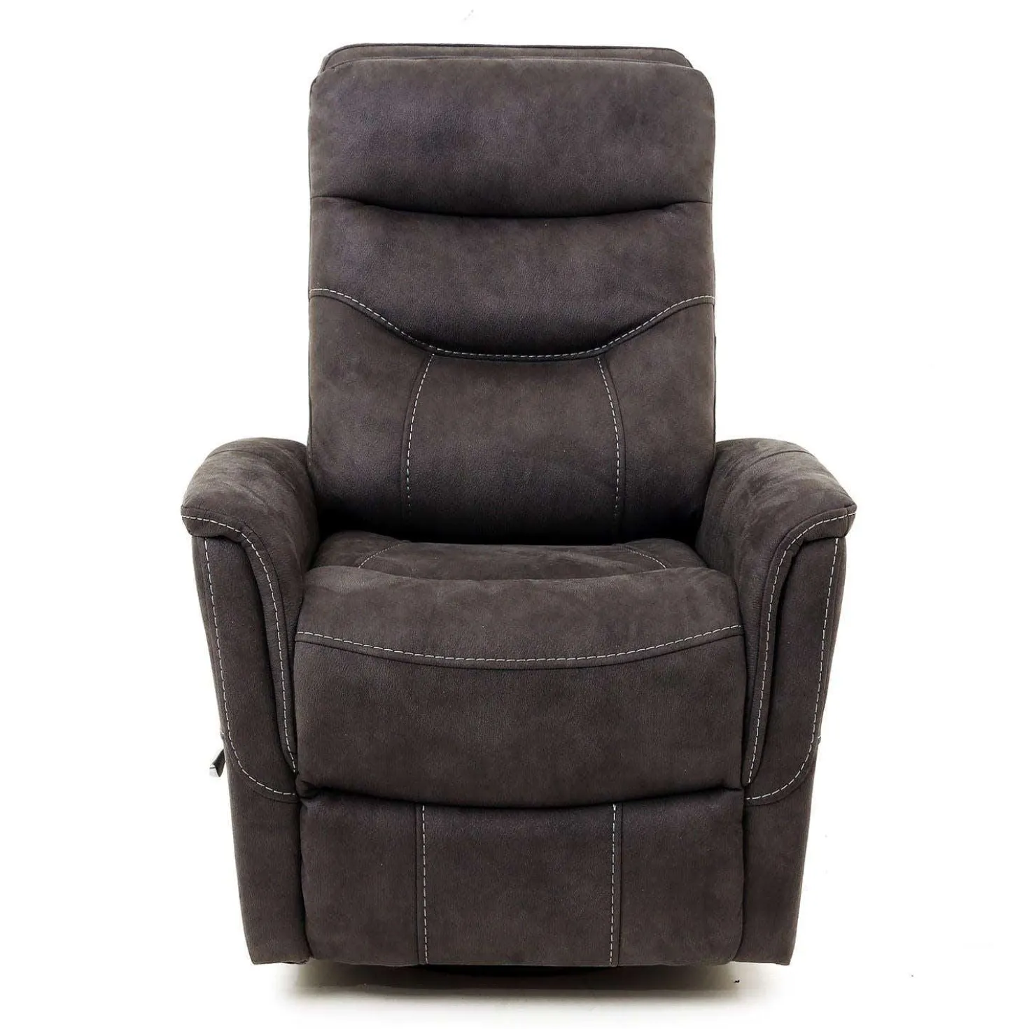 Fauteuil pivotant inclinable en tissu