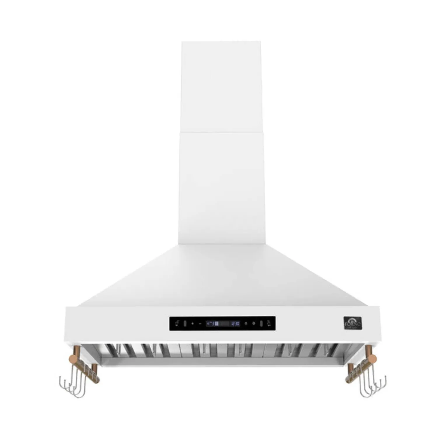 FORNO Hotte de cuisinière murale Cheminée Blanc 35.2" , 375 PI3/MIN-FRHWM5503-36