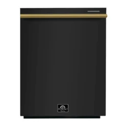 FORNO Lave-vaisselle Encastré Noir 24