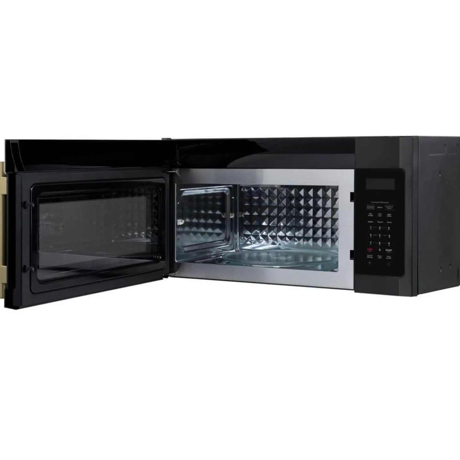 FORNO Micro-ondes/hotte 1,5 pi3, Noir, 30", 1500W, 300