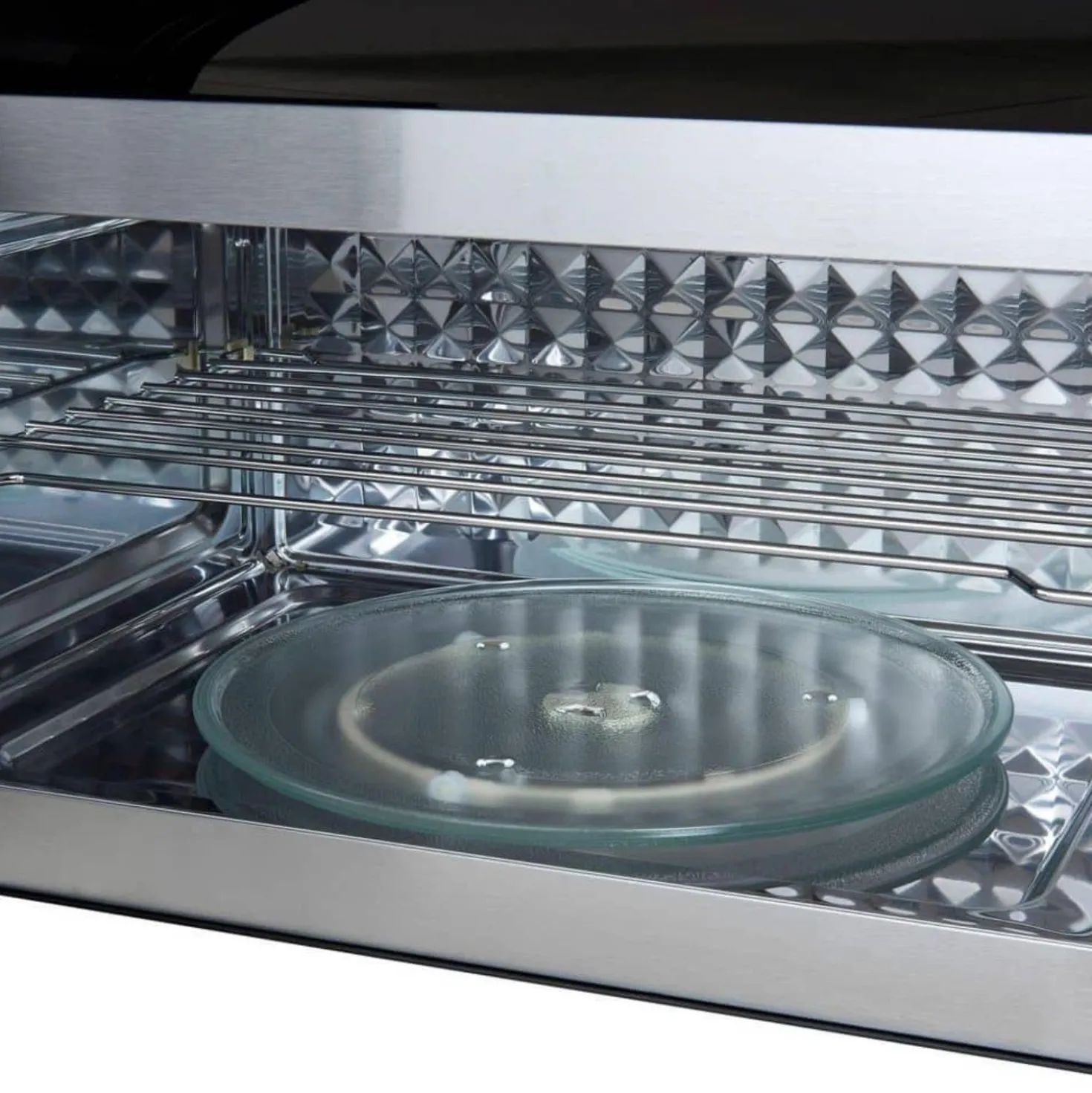 FORNO Micro-ondes/hotte 1,5 pi3, Noir, 30", 1500W, 300
