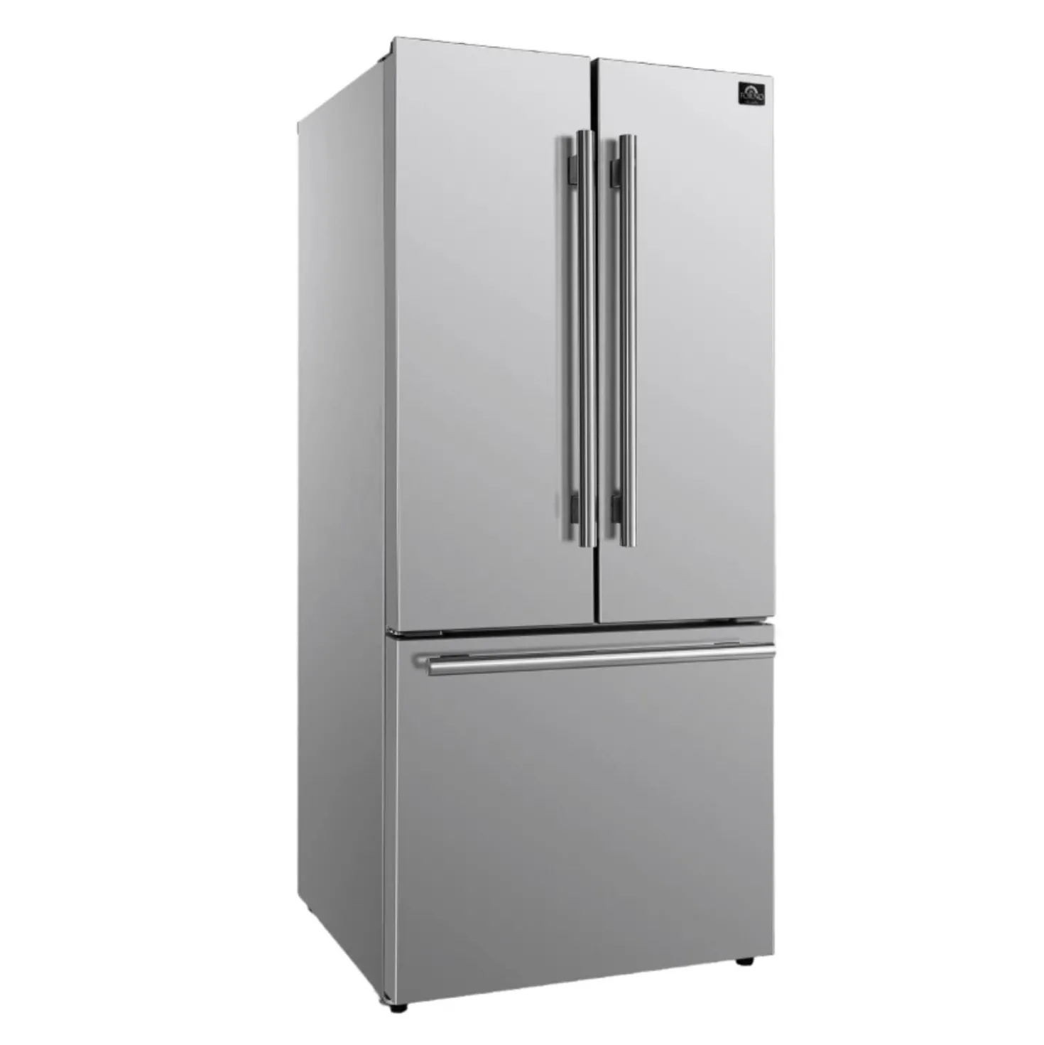 FORNO Réfrigerateur 17,5 pi3 30 po Inox Portes françaises - FFFFD1974-31