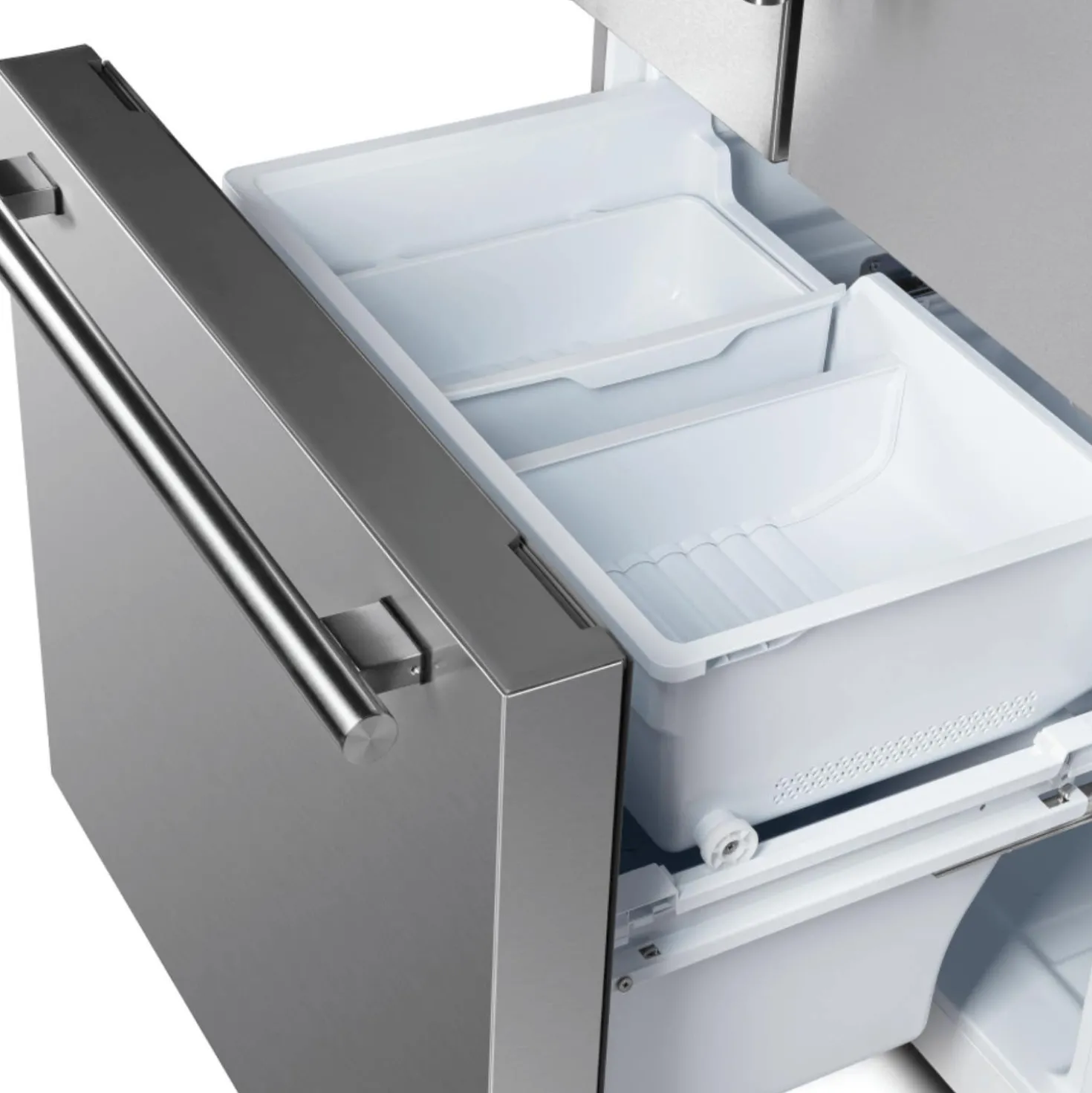 FORNO Réfrigerateur 17,5 pi3 30 po Inox Portes françaises - FFFFD1974-31