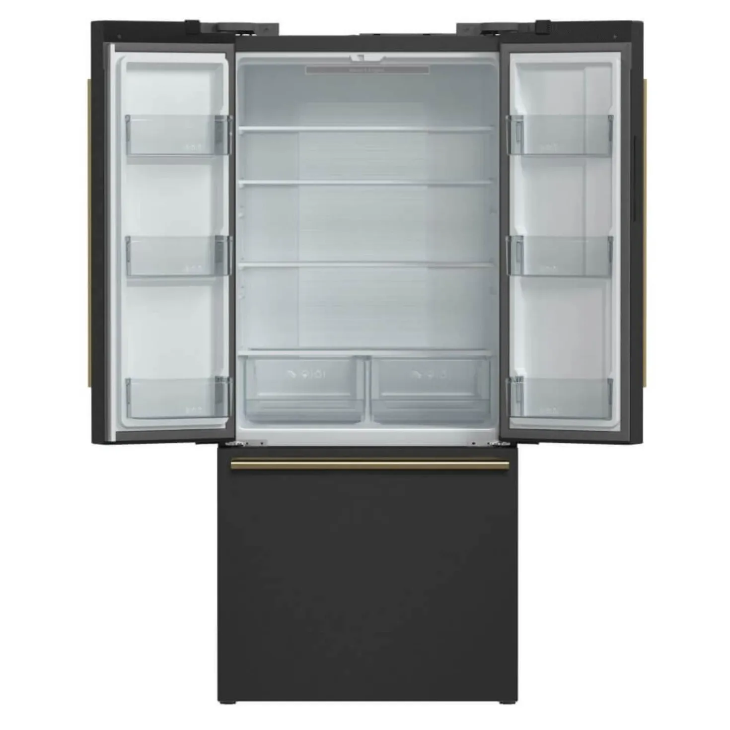 FORNO Réfrigerateur 17,5 pi3 30 po Noir Portes françaises - FFFFD1974-31