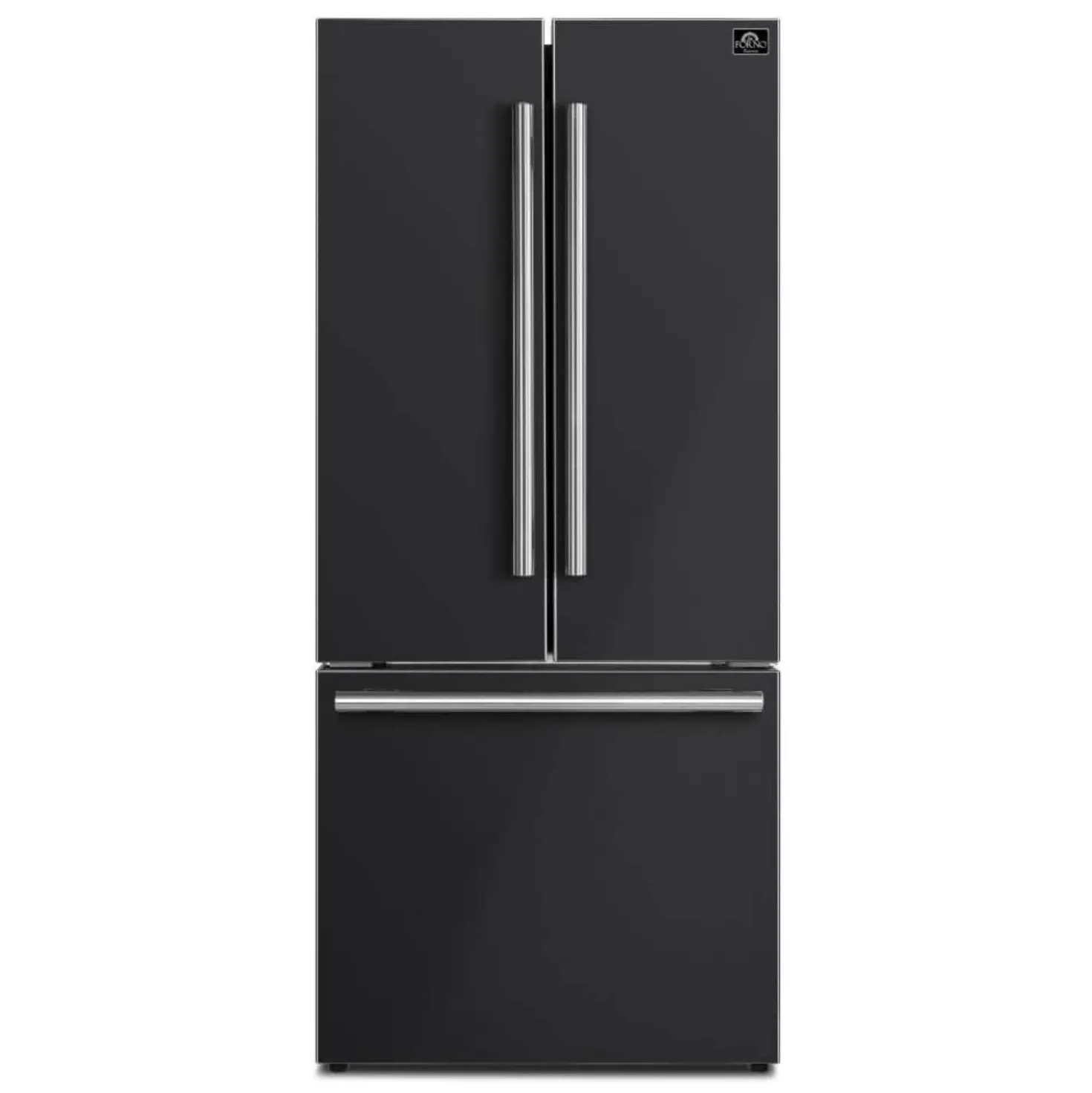 FORNO Réfrigerateur 17,5 pi3 30 po Noir Portes françaises - FFFFD1974-31