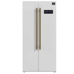 FORNO Réfrigérateur 15,6 pi3 33 po Blanc Côte à côte - FFRBI1805-33