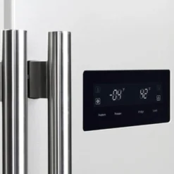 FORNO Réfrigérateur 15,6 pi3 33 po Blanc Côte à côte - FFRBI1805-33