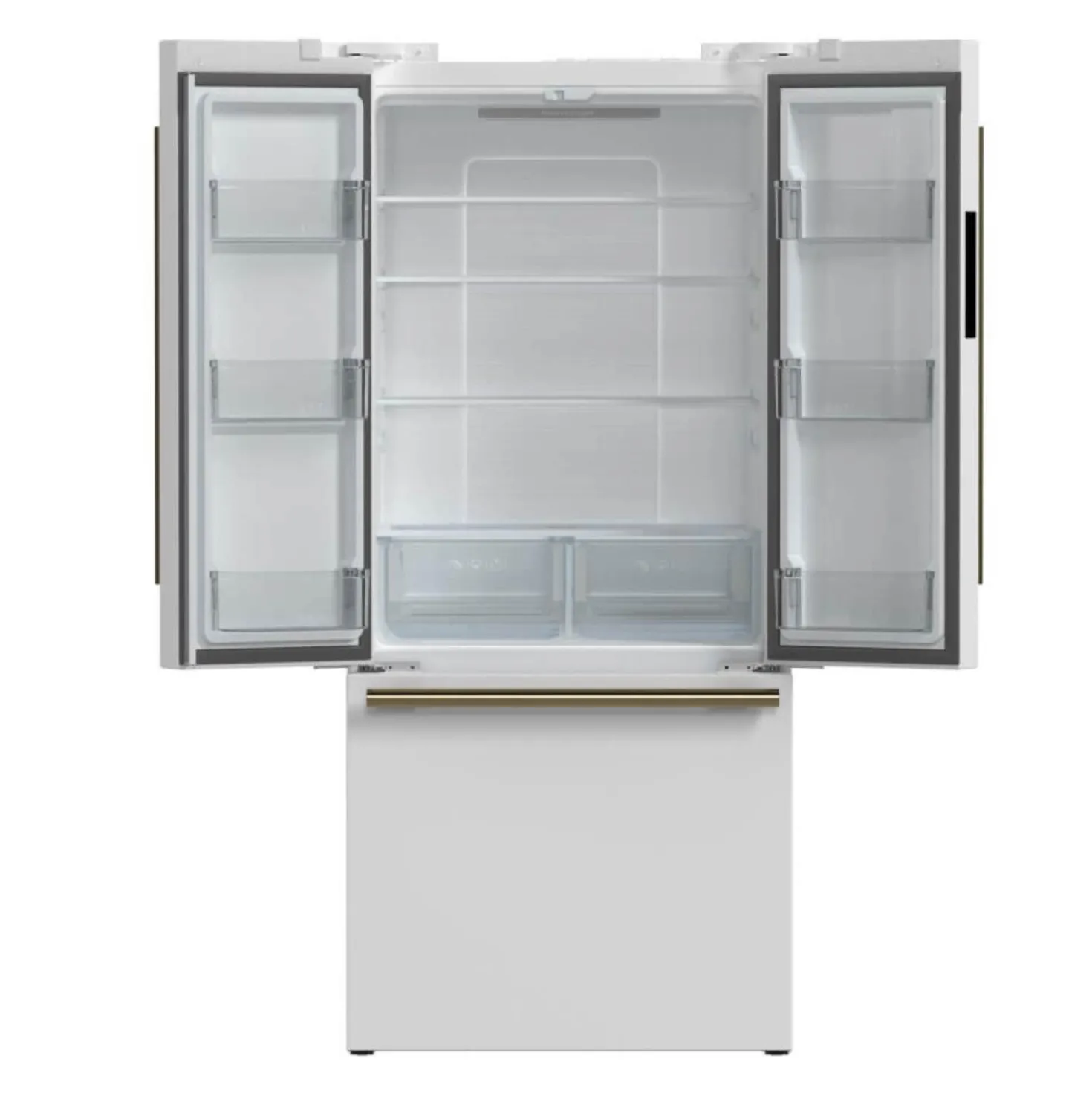 FORNO Réfrigérateur 17,5 pi3 30 po Blanc Portes françaises - FFFFD1974-31