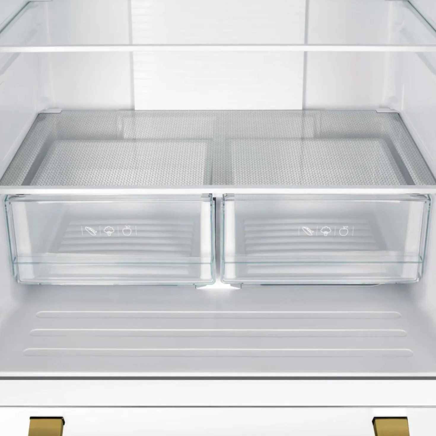 FORNO Réfrigérateur 17,5 pi3 30 po Blanc Portes françaises - FFFFD1974-31