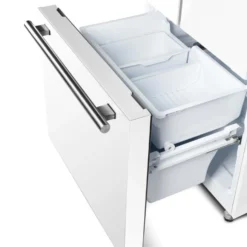 FORNO Réfrigérateur 17,5 pi3 30 po Blanc Portes françaises - FFFFD1974-31