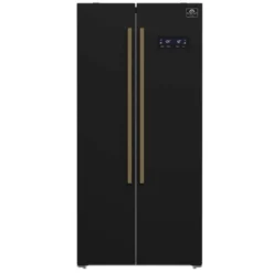 FORNO Réfrigérateur 15,6 pi3 33 po Noir Côte à côte - FFRBI1805-33