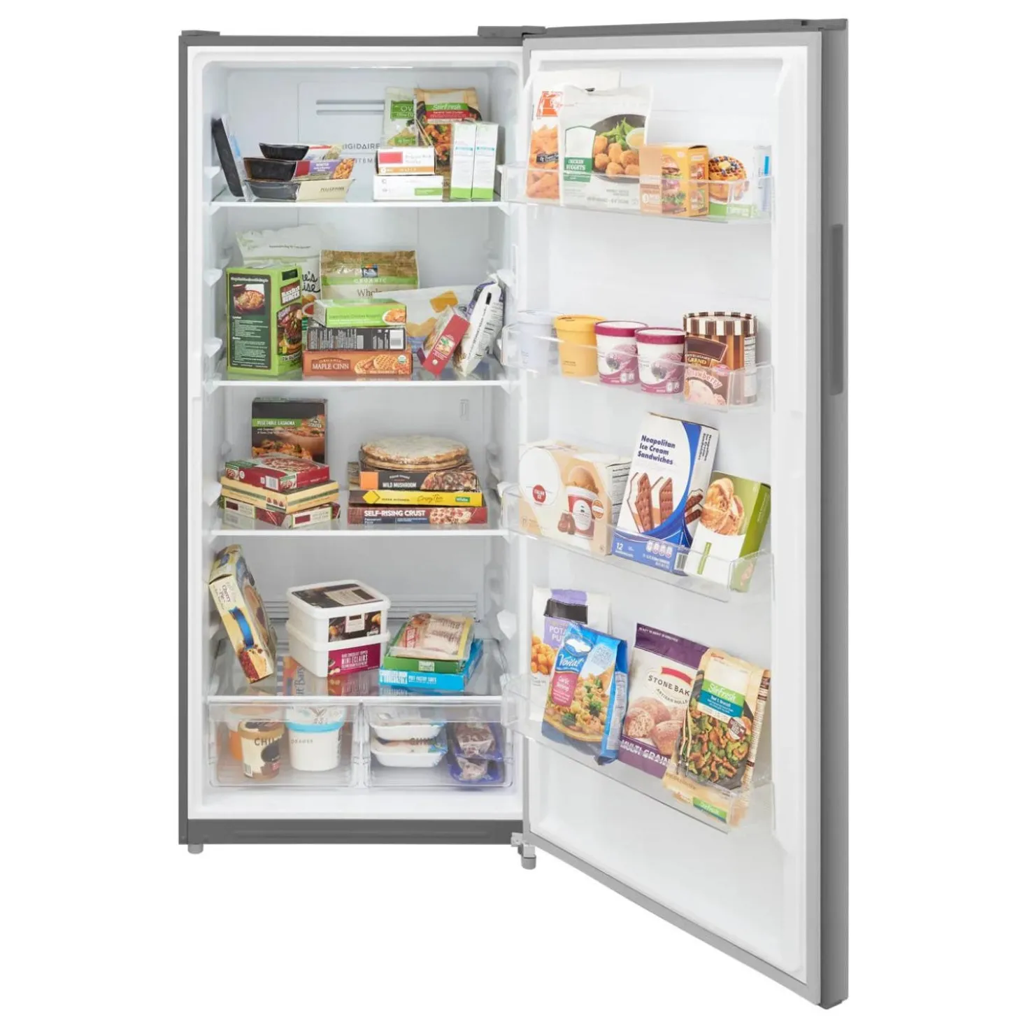 FRIGIDAIRE Congélateur convertible 21 pi3, Inox, Vertical, 30" - FFUV2126AV
