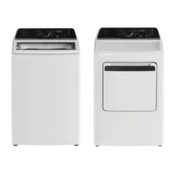 FRIGIDAIRE Ensemble laveuse sécheuse, Blanc, Chargement par le haut