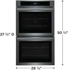 FRIGIDAIRE Four encastré double Inox noir30
