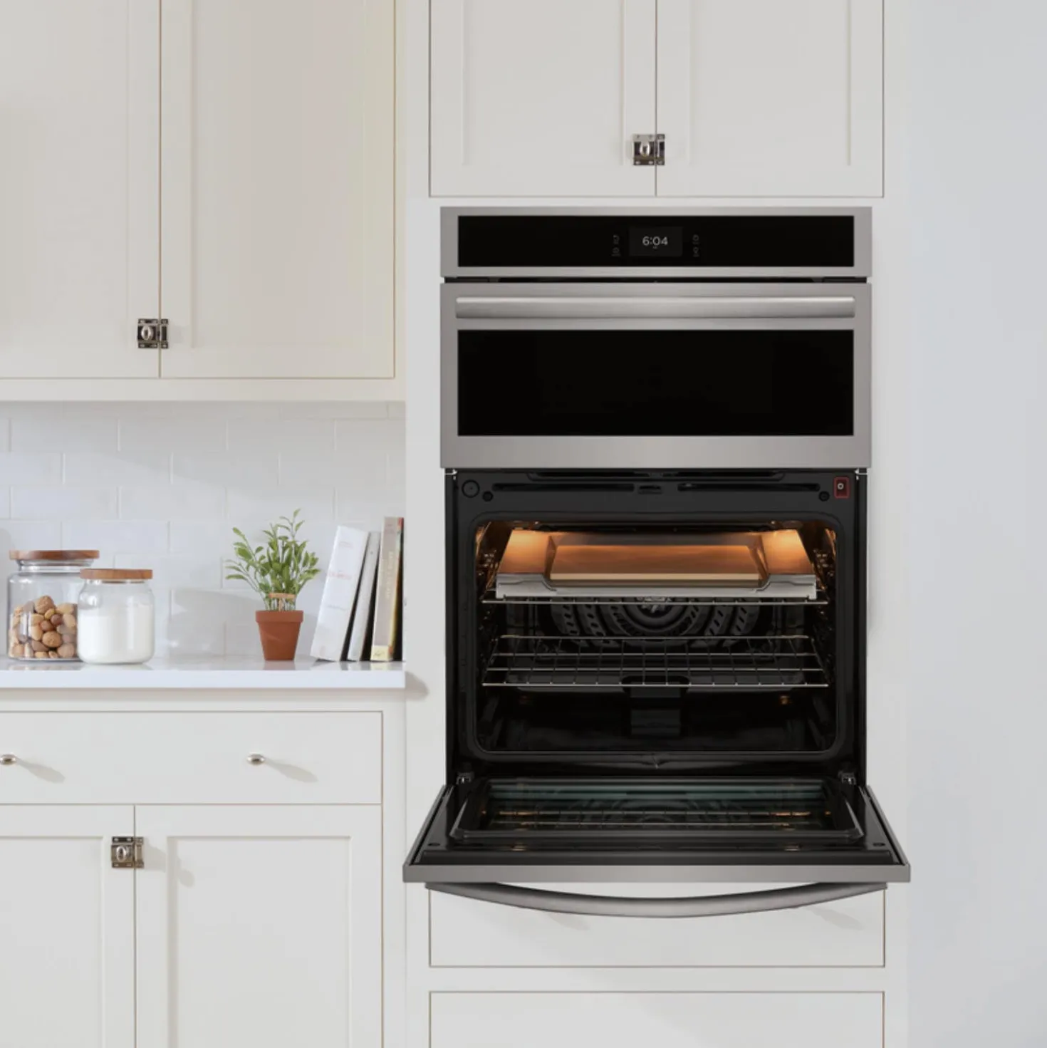 FRIGIDAIRE GALLERY Four électrique mural double Inox30" - GCWM3070AF