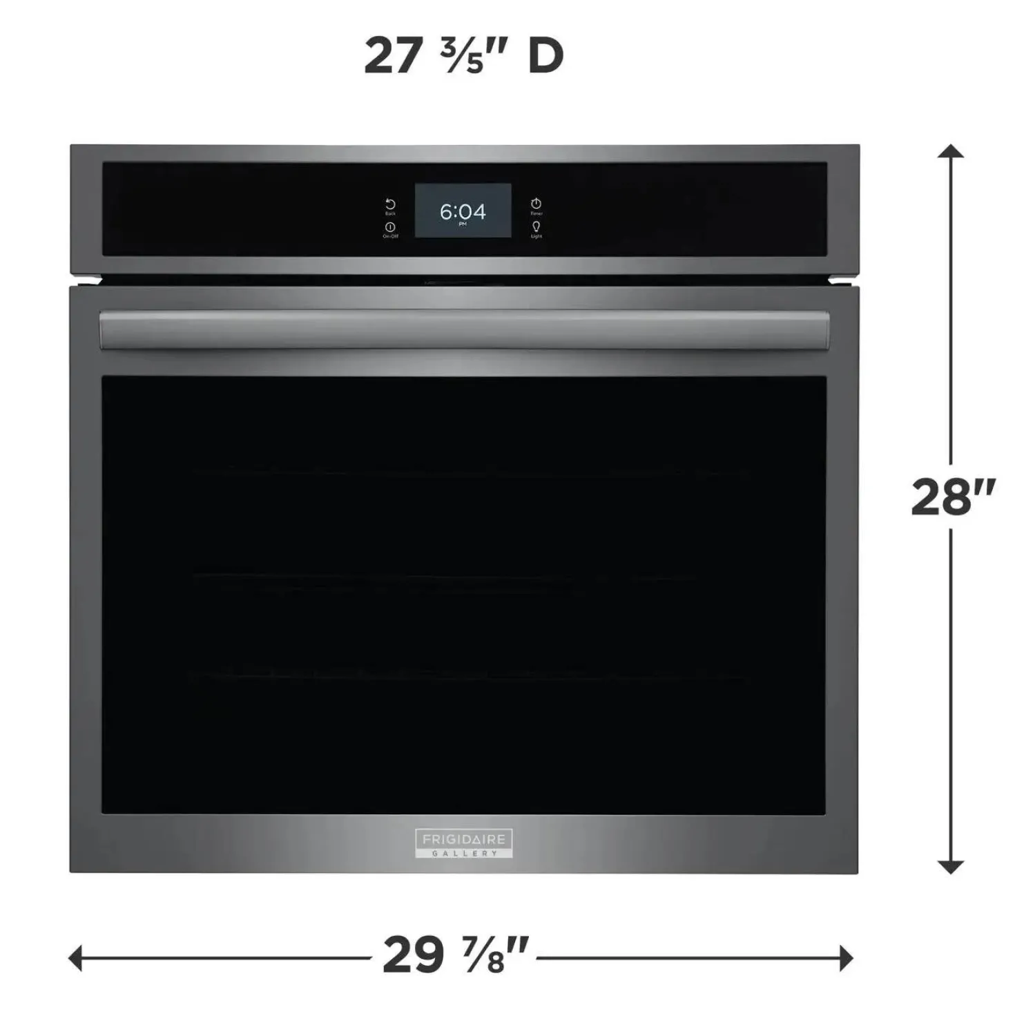 FRIGIDAIRE GALLERY Four mural Inox noir27"Électrique - GCWS2767AD