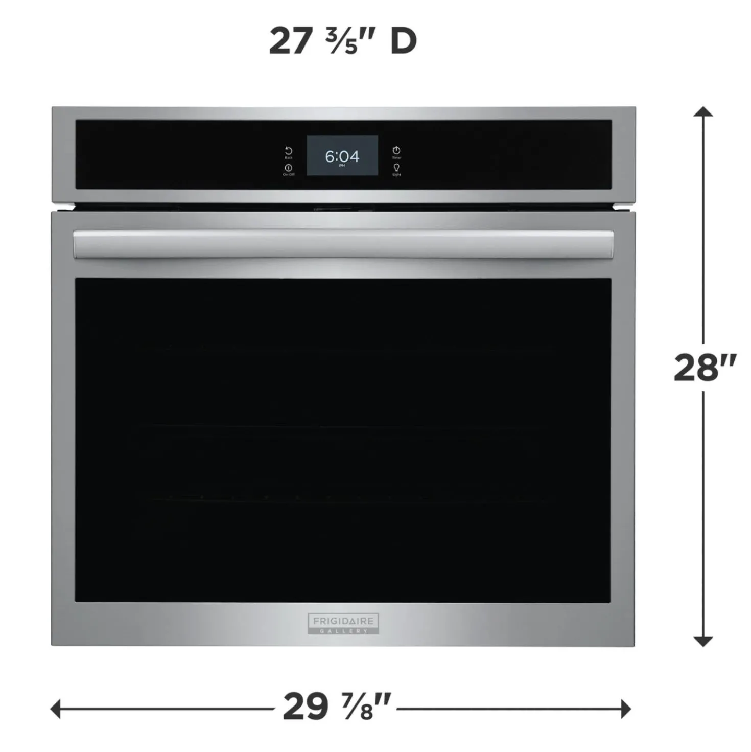 FRIGIDAIRE GALLERY Four mural simple Inox30" - GCWS3070AF
