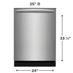FRIGIDAIRE GALLERY Lave-vaisselle Encastré Inox 24