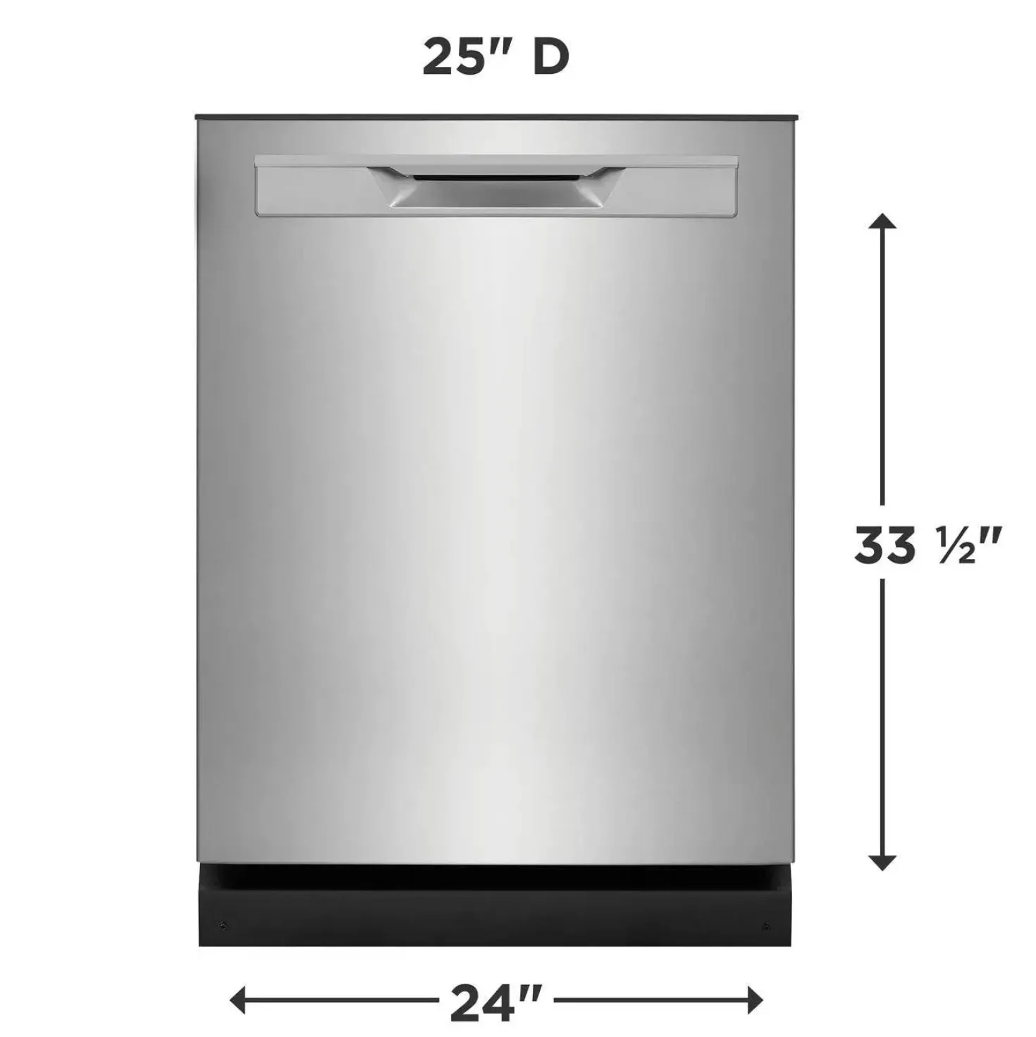 FRIGIDAIRE GALLERY Lave-vaisselle Encastré Inox 24" 52dB - GDPP4515AF