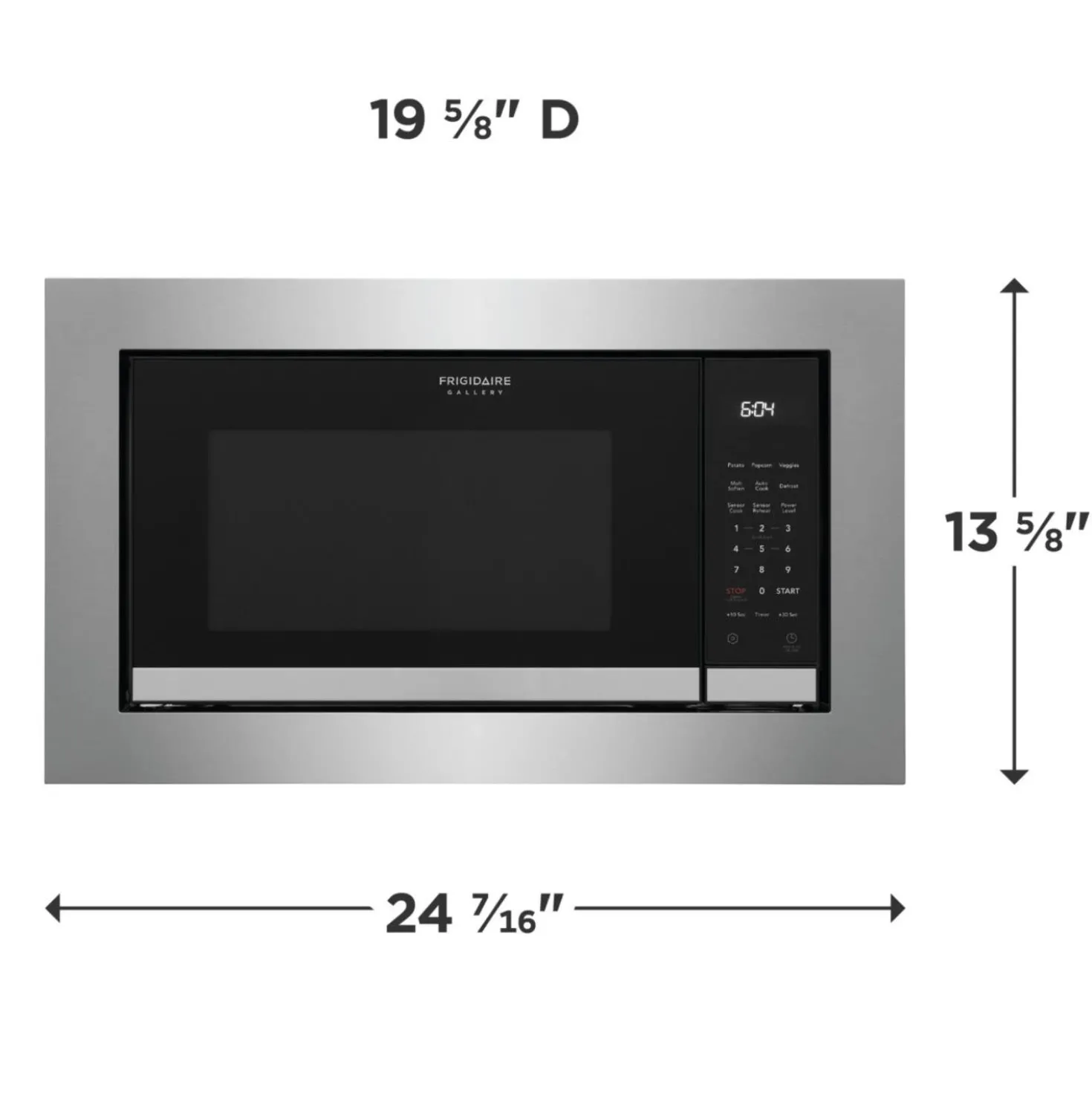 FRIGIDAIRE GALLERY Micro-ondes Inox 1100 25" GMBS3068AF