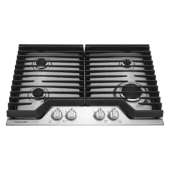 FRIGIDAIRE GALLERY Plaque de cuissonInox 30" Gaz Inox - GCCG3046AS