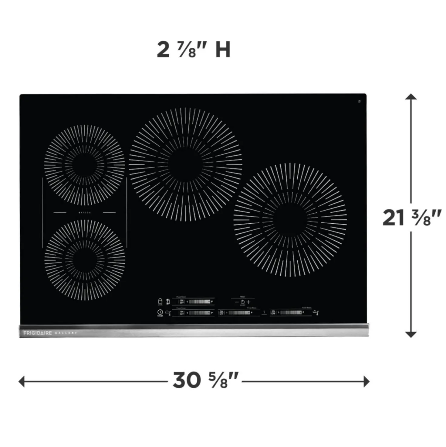 FRIGIDAIRE GALLERY Plaque de cuisson Induction Noir " Noir - GCCI3067AB