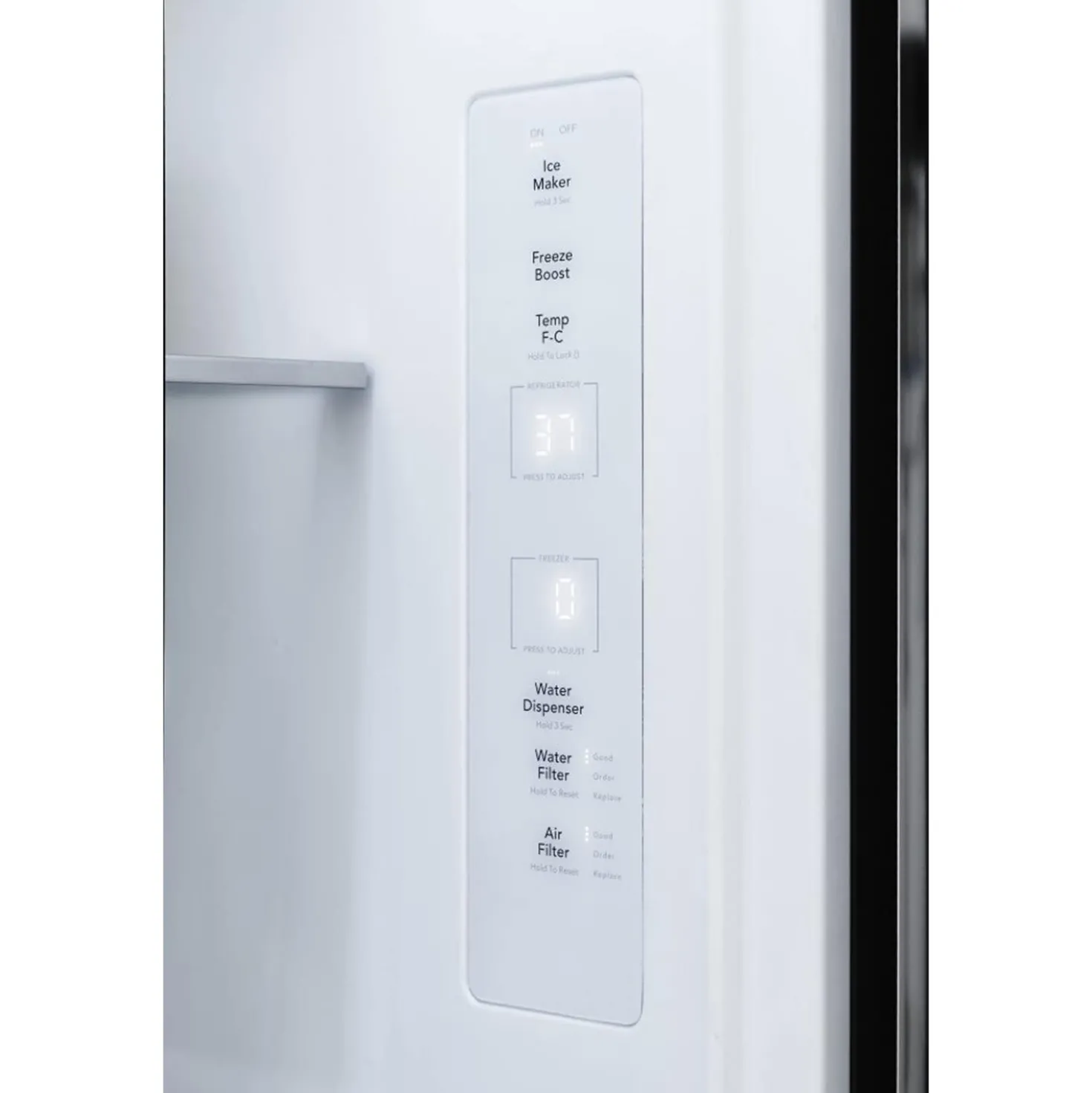 FRIGIDAIRE GALLERY Réfrigérateur 20 pi3 30 po Inox Portes françaises - GRFN2023AF