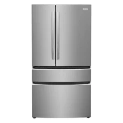 FRIGIDAIRE GALLERY Réfrigérateur 22,1 pi3 36 po Inox Congélateur en bas, Portes françaises - GRMG2272CF