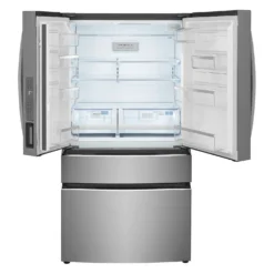 FRIGIDAIRE GALLERY Réfrigérateur 22,1 pi3 36 po Inox Congélateur en bas, Portes françaises - GRMG2272CF