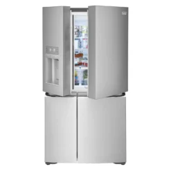 FRIGIDAIRE GALLERY Réfrigérateur 22,1 pi3 36 po Inox Congélateur en bas, Portes françaises - GRQC2255BF