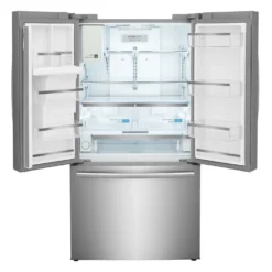 FRIGIDAIRE GALLERY Réfrigérateur 22,6 pi3 36 po Inox Congélateur en bas, Portes françaises - GRFC2353AF