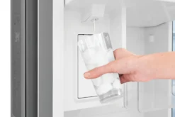 FRIGIDAIRE GALLERY Réfrigérateur 23,3 pi3 36 po Inox Congélateur en bas, Portes françaises - GRFG2353AF