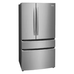 FRIGIDAIRE GALLERY Réfrigérateur 27,2 pi3 36 po Inox Congélateur en bas, Portes françaises - GRMN2872AF