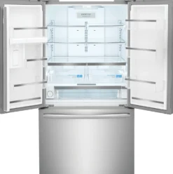 FRIGIDAIRE GALLERY Réfrigérateur 28,8 pi3 36 po Inox Congélateur en bas, Portes françaises - GRFN2853AF