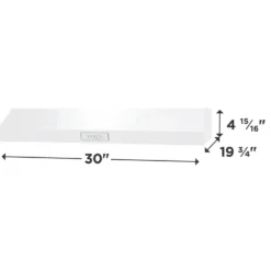 FRIGIDAIRE Hotte Encastré Blanc 30