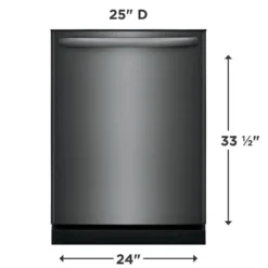 FRIGIDAIRE Lave-vaisselle Encastré Inox noir 24