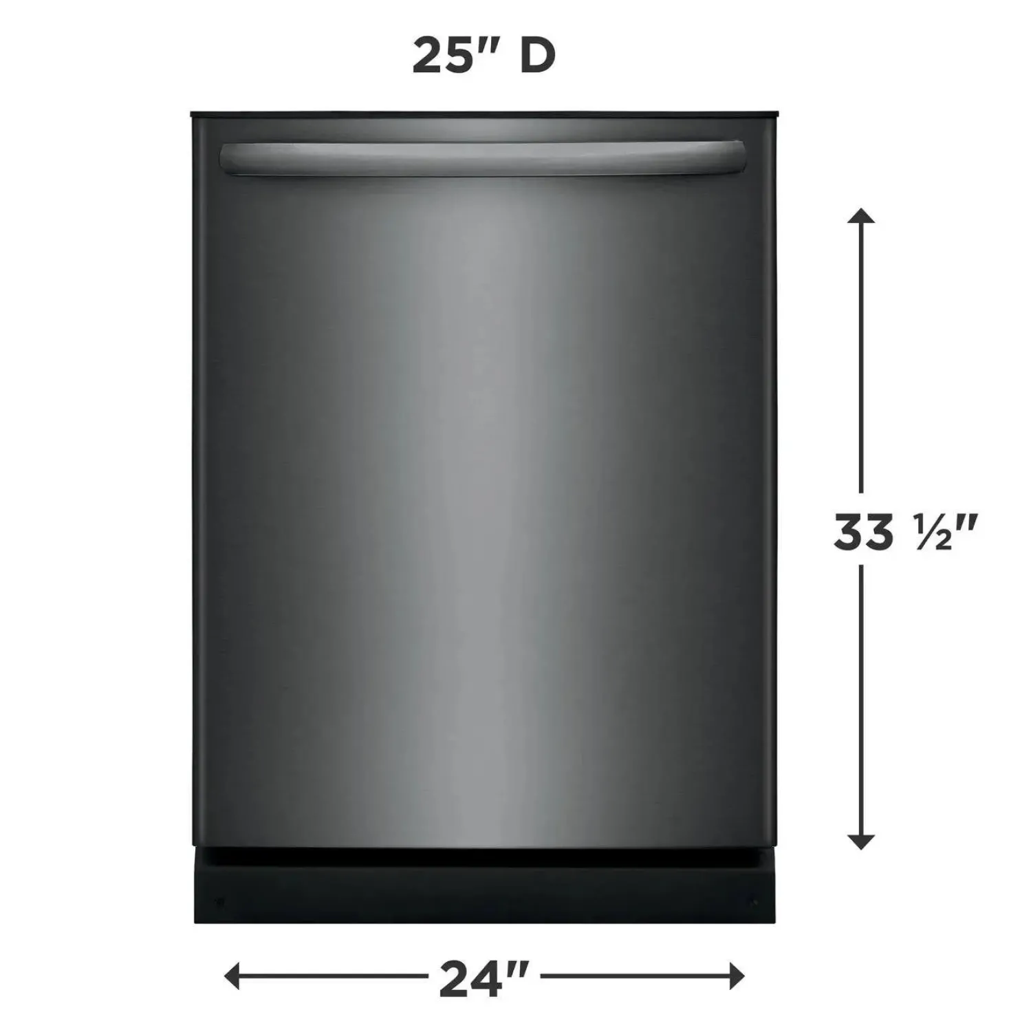 FRIGIDAIRE Lave-vaisselle Encastré Inox noir 24" 52dB - FDPH4316AD