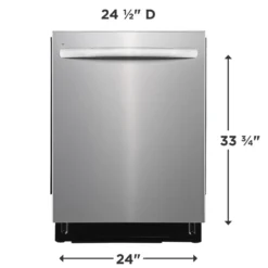 FRIGIDAIRE Lave-vaisselle Encastré Inox 24
