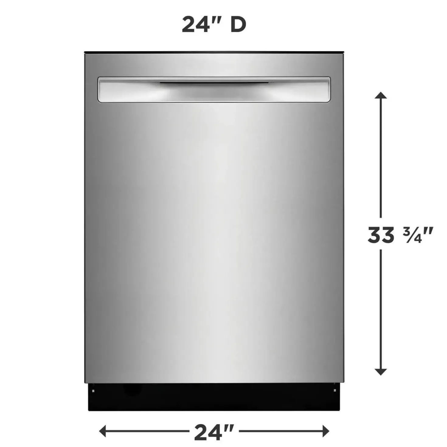 FRIGIDAIRE Lave-vaisselle Encastré Inox 24" 49dB - FDSP4501AS