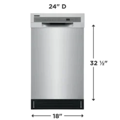 FRIGIDAIRE Lave-vaisselle Encastré Inox 18